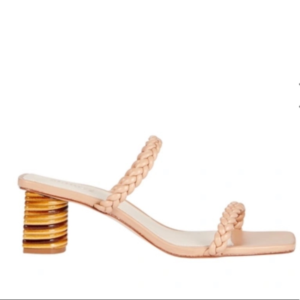Schutz Neuci braided slide sandals